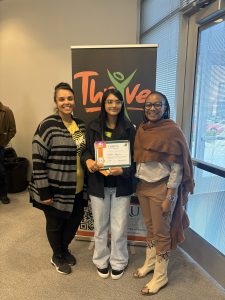 Youth Spotlight with certificate