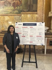 One of our LEAD UP guides, Arianna Siddique, has been selected to represent the University of Kansas at the Kansas Board of Regents (KBOR) Undergraduate Research Virtual Poster Showcase. Arianna developed and presented her research project highlighting our new MyLEADUP app, which connects students with volunteer KU student guides to create personalized plans for college preparation, academic success, and long-term goals. She is one of five KU students chosen to present alongside peers from public universities across Kansas. Participants will share their work with state legislators and other government leaders, demonstrating the impact of undergraduate research and student innovation across the state.